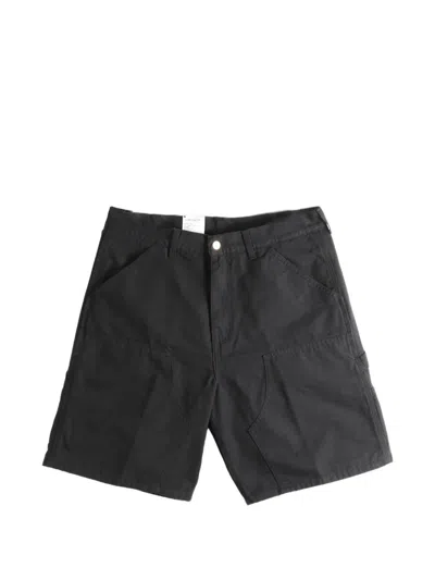 Carhartt Double Knee Shorts In Gray