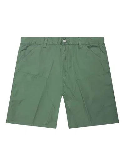 Carhartt Double Knee Shorts In Green