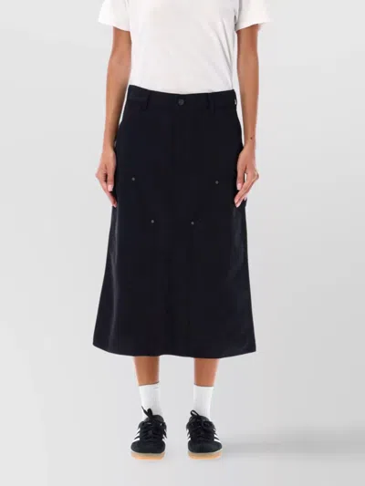Carhartt W Double Knee Skirt In Black