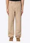 Carhartt Dusty Brown Rinsed Double Knee Pant