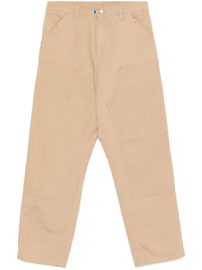 Carhartt Double Knee Trousers In 07e02 Beige