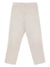 Carhartt Double Knee Cotton Blend Trousers In Beige