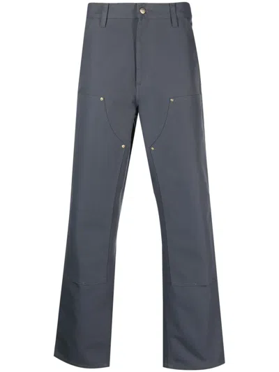 Carhartt Double Knee Trousers In Purple