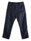 Carhartt Double-pocket Garment-dyed Trousers In Blue