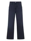 Carhartt Double-pocket Organic Cotton Jeans In Blue