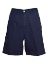Carhartt Double-pocketed Chino Shorts In Black