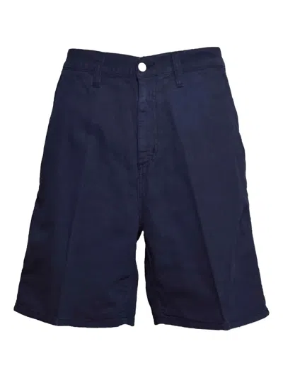 Carhartt Double-pocketed Chino Shorts In Black