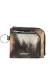 Carhartt Double Vegas Zip Wallet In Brown