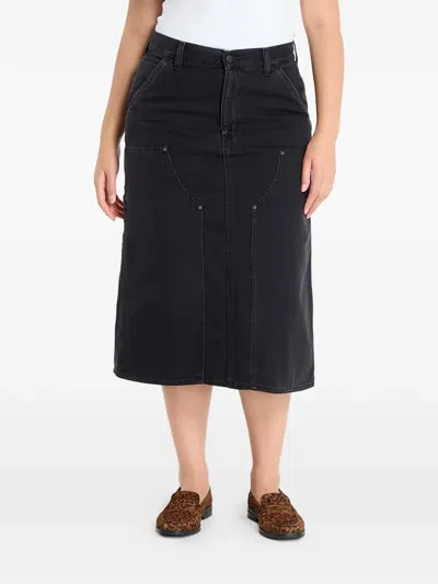 Carhartt Double-knee Skirt In Black