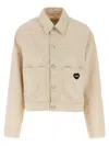 Carhartt Drewe Casual Jackets And Parka White In Neutral