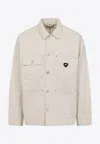 Carhartt Drewe Chore Jacket In Beige