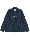 Carhartt Drewe Chore Jacket In Blue