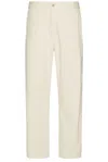 Carhartt Beige Drewe Pants In Rinsed Natural