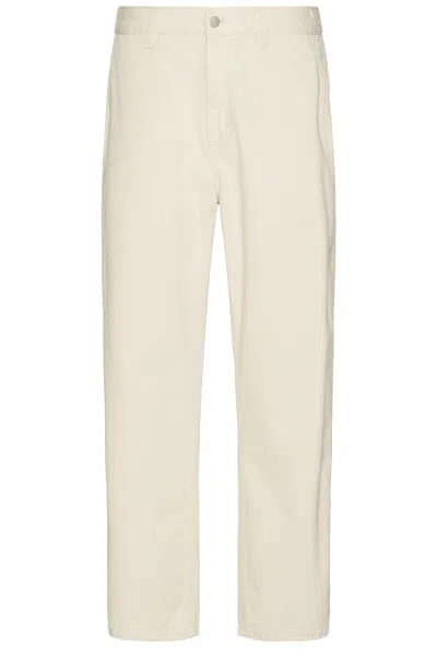 Carhartt Drewe Pant In Rinsed Natural