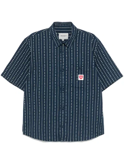 Carhartt Drewe Shirt In Blue