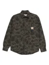 Carhartt Duck Camouflage-pattern Shirt In Multi