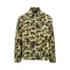 Carhartt Camouflage Long Sleeve Collared Jacket In Gold