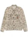 Carhartt Duck Helston Shirt Jacket In Green