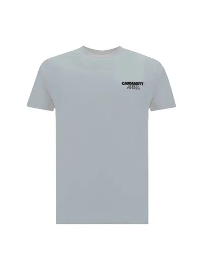 Carhartt Duck T-shirt In Blue