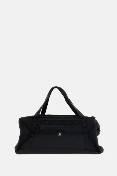 Carhartt Duffel Bag "richmond Large" In Water-repellent Nylon In Black