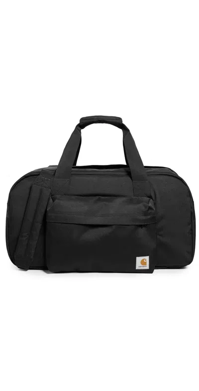 Carhartt Duffle Bag Recycled Polyester Canvas Shoulder Bags Black