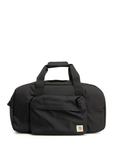 Carhartt Duffle Bag Recycled Polyester Canvas Shoulder Bags Black