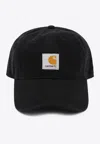 Carhartt Dunes Baseball Cap 6-panel Construction In Black