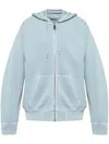 Carhartt Men's Hooded Duster Script Jacket In Blue
