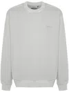 Carhartt Duster Script Logo-embroidered Sweatshirt In Grey