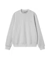 Carhartt Duster Script Logo-embroidered Sweatshirt In White