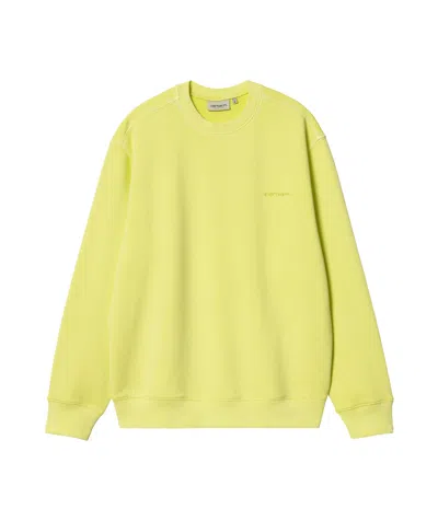 CARHARTT CARHARTT WIP DUSTER SCRIPT SWEATSHIRT
