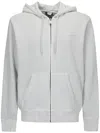 Carhartt Duster Script Zip-up Cotton Hoodie In White