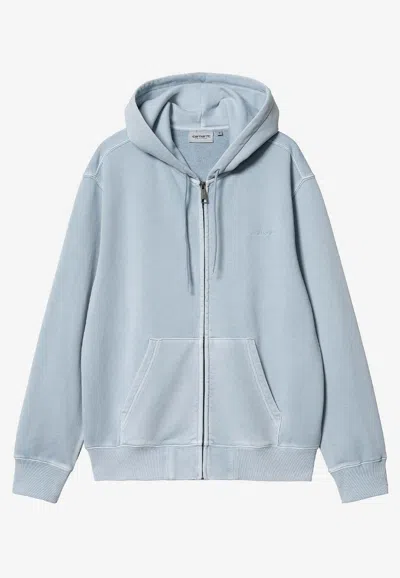 CARHARTT DUSTER SCRIPT ZIP-UP HOODIE