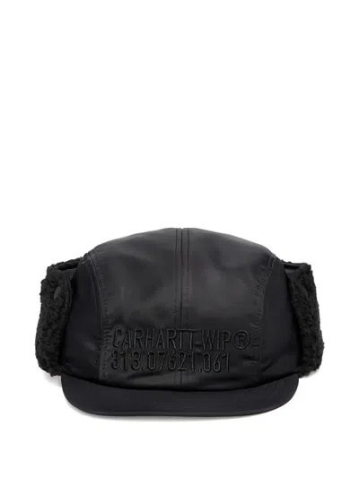 Carhartt Ear-flap Cap In Black