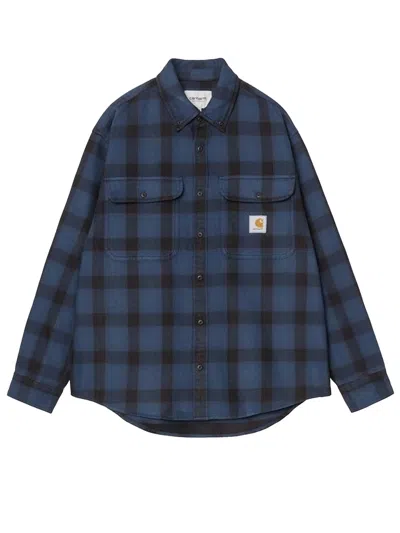 Carhartt Edmands Shirt In Blue