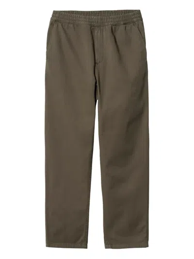 CARHARTT ELASTIC-WAIST COTTON PANTS