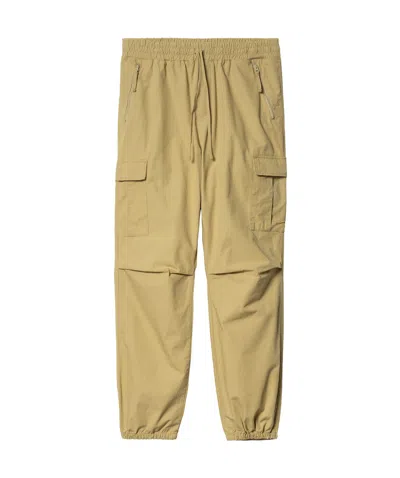 Carhartt Elastic Waist Work Casual Pants In Nude