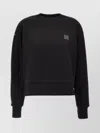 Carhartt Ip Womens Black Eldon Brand-patch Cotton-blend Sweatshirt In Black