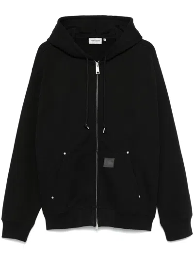 Carhartt Hooded Eldon Sweat Jacket Black