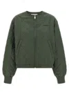 Carhartt Elma Puffer Jackets Green In Green