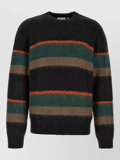 Carhartt Embroidered Alpaca Blend Jumper In Pattern