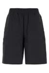 Carhartt Wip Embroidered Cotton Toland Short In Black