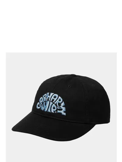 Carhartt Embroidered-logo Baseball Cap In Black