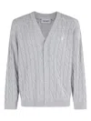 Carhartt Work In Progress Carter Cable Cotton Cardigan In Multi