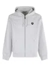 Carhartt Heart Ii Hartt Grey Sweatshirt In Gray