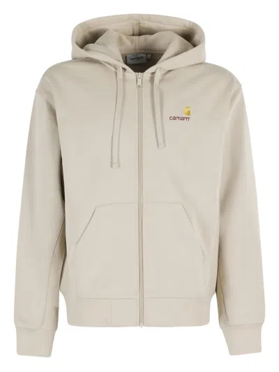 CARHARTT EMBROIDERED-LOGO HOODIE