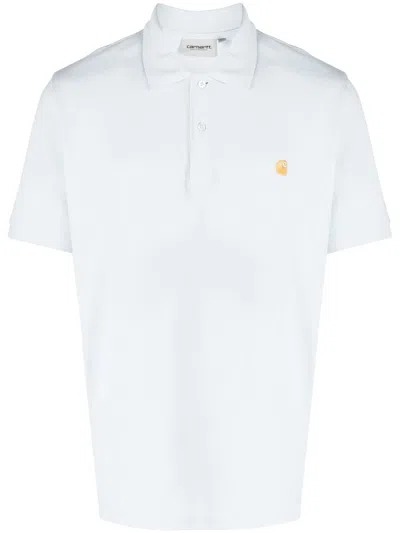 CARHARTT EMBROIDERED-LOGO POLO SHIRT