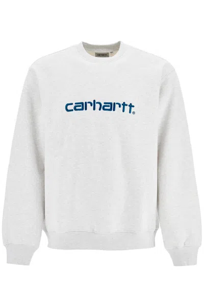 CARHARTT EMBROIDERED LOGO SWEATSHIRT