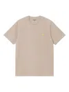 Carhartt Embroidered-logo T-shirt In Neutral