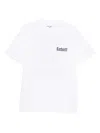 Carhartt Embroidered Logo T-shirt In White